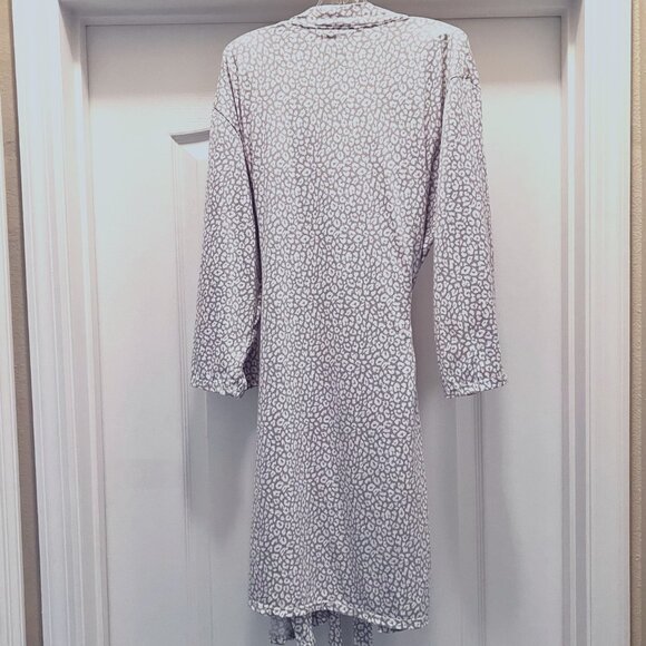 Merilyn Monroe 3 Piece Sleepwear Set-Women's Shorts, Cami & Rope-Sz. Lg-Gray & W - Picture 12 of 15